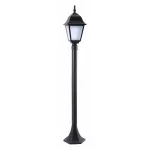 Наземный высокий светильник Arte Lamp Bremen A1016PA-1BK Цвет арматуры черный Цвет плафонов прозрачный
