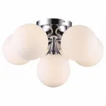 Потолочная люстра Arte Lamp Gelataio A2560PL-6CC Цвет арматуры хром Цвет плафонов белый от ImperiumLoft