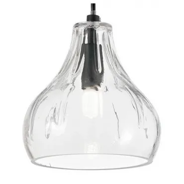 Подвесной светильник Ideal Lux Gognac COGNAC-4 SP1 Цвет арматуры черный Цвет плафонов прозрачный