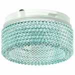 Рамка на 1 светильник Ambrella N615 N6153 BL голубой D60*H25mm Out20mm MR16 (для корпуса светильника) Цвет арматуры голубой