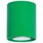 Накладной светильник TopDecor Tubo 8 Tubo8 P1 31 Цвет арматуры зеленый