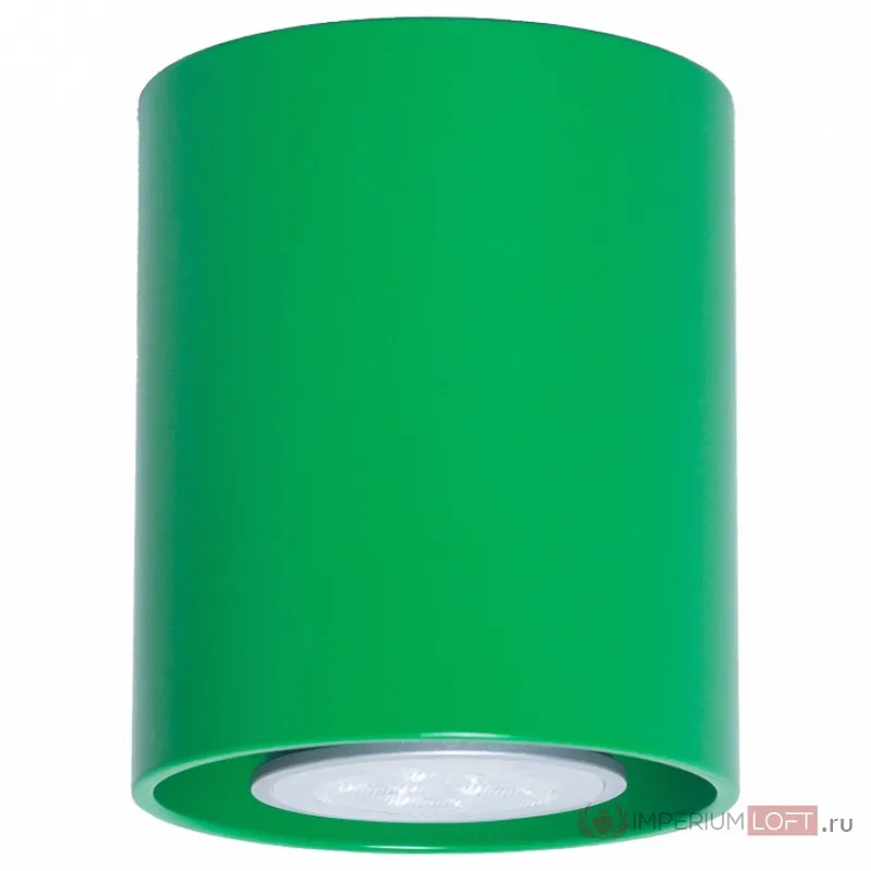 Накладной светильник TopDecor Tubo 8 Tubo8 P1 31 Цвет арматуры зеленый от ImperiumLoft