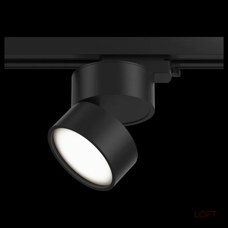 Накладной светильник Maytoni Track lamps 2 TR007-1-12W3K-B Цвет арматуры черный Цвет плафонов черный
