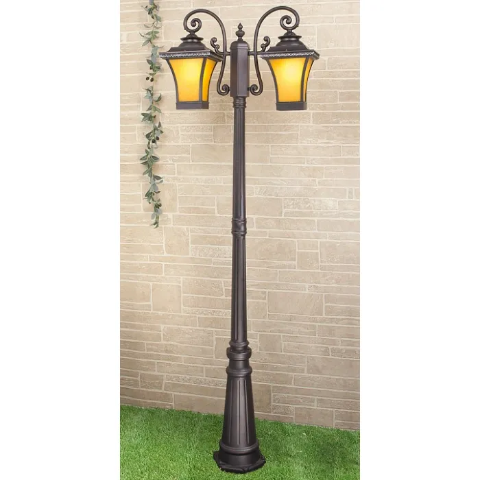Фонарный столб Elektrostandard Libra Libra F/2 венге (арт. GLXT-1408F/2) от ImperiumLoft