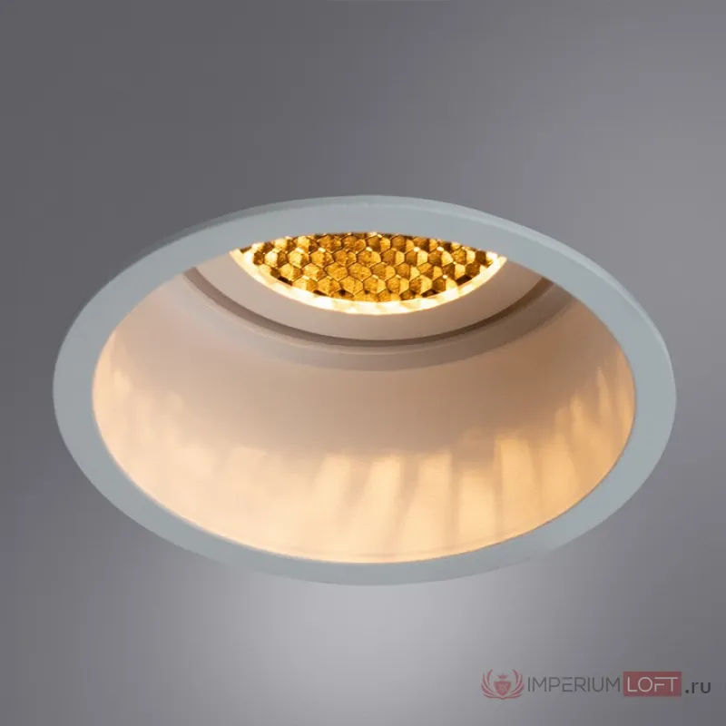 Встраиваемый светильник Arte Lamp Kang A2163PL-1WH Цвет арматуры Черно-белый от ImperiumLoft