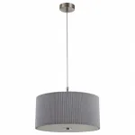 Подвесной светильник Arte Lamp Mallorca A1021SP-3SS Цвет плафонов серый Цвет арматуры никель от ImperiumLoft