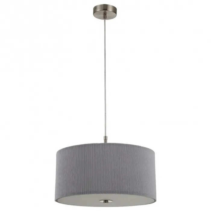 Подвесной светильник Arte Lamp Mallorca A1021SP-3SS Цвет плафонов серый Цвет арматуры никель от ImperiumLoft