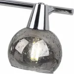 Спот Rivoli Gocce W3 CR Б0038123 Цвет арматуры хром Цвет плафонов серый