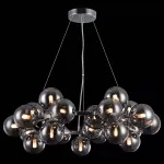 Подвесная люстра Maytoni Dallas MOD548PL-25CH Цвет арматуры хром Цвет плафонов серый от ImperiumLoft