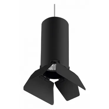 Подвесной светильник Lightstar Rullo RP487437 Цвет плафонов черный Цвет арматуры черный