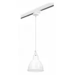 Переходник для трека Lightstar Barra 594006 Цвет арматуры белый Цвет плафонов прозрачный