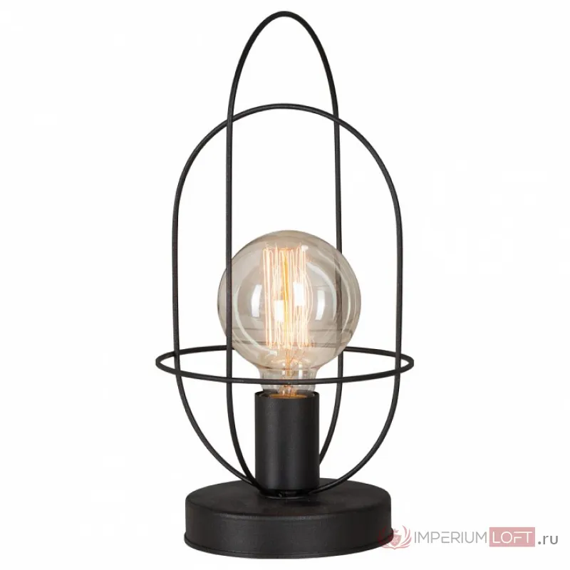 Настольная лампа декоративная Vitaluce V4461 V4461-1/1L Цвет арматуры черный от ImperiumLoft