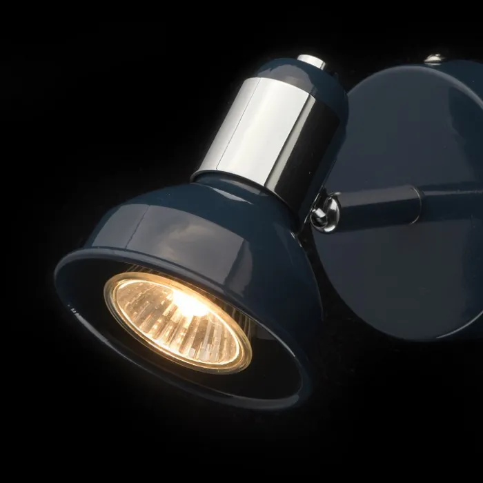 Спот MW-Light Хоф 552020701 Цвет арматуры синий Цвет плафонов синий от ImperiumLoft