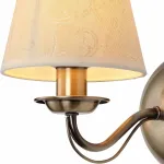 Бра Arte Lamp 9368 A9368AP-1AB Цвет арматуры бронза Цвет плафонов кремовый