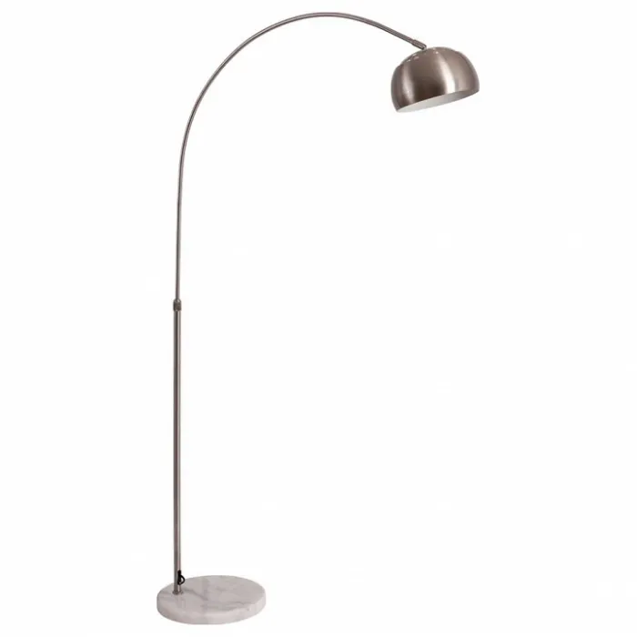 Торшер Arte Lamp Arco A8919PN-1SS Цвет плафонов серебро Цвет арматуры серебро от ImperiumLoft