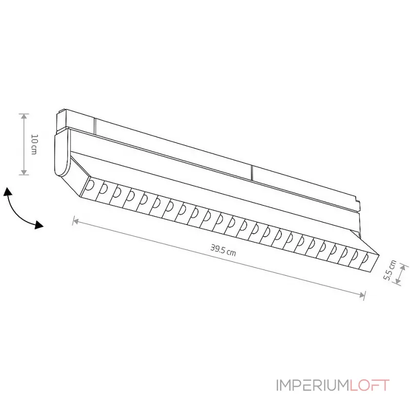 Трековый светильник Nowodvorski Focus Led 10151