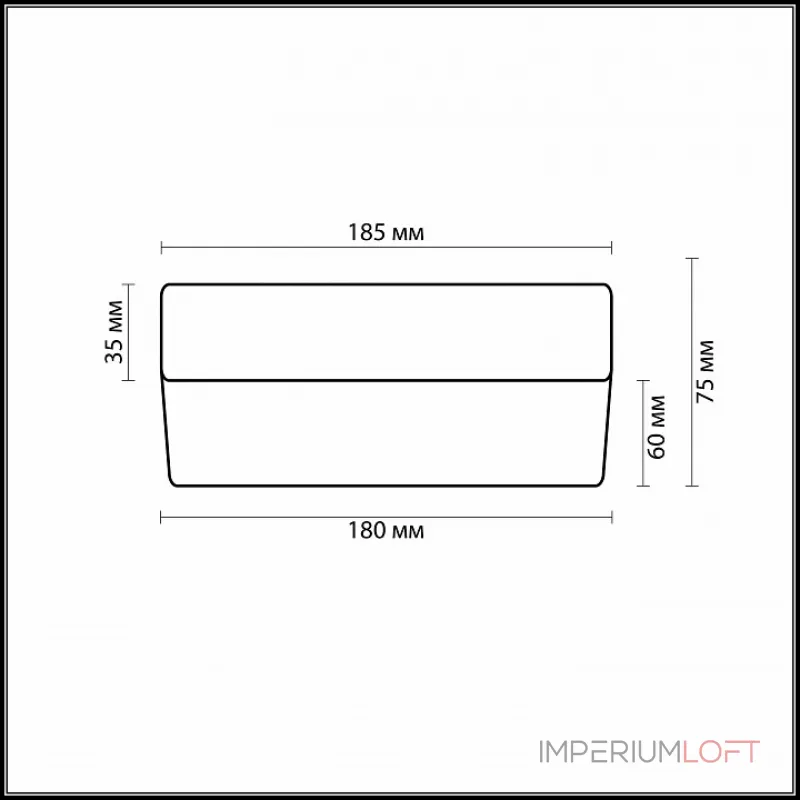 Накладной светильник Odeon Light Presto 2405/1C Цвет арматуры хром