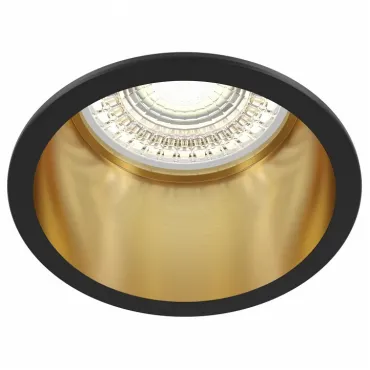 Встраиваемый светильник Maytoni Reif DL049-01GB Цвет арматуры золото от ImperiumLoft