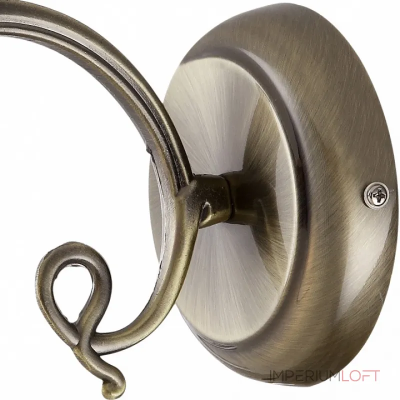 Бра Globo Odin 60208W Цвет арматуры бронза Цвет плафонов белый