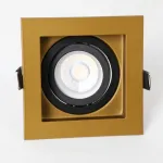 Встраиваемый светильник Favourite Retro 2791-1C Цвет арматуры латунь от ImperiumLoft