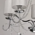 Подвесная люстра MW-Light Федерика 83 684010105 Цвет арматуры хром Цвет плафонов белый от ImperiumLoft
