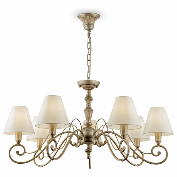 Подвесная люстра Lamp4You Provence 11 E3-07-H-LMP-O-25 Цвет арматуры золото Цвет плафонов белый от ImperiumLoft