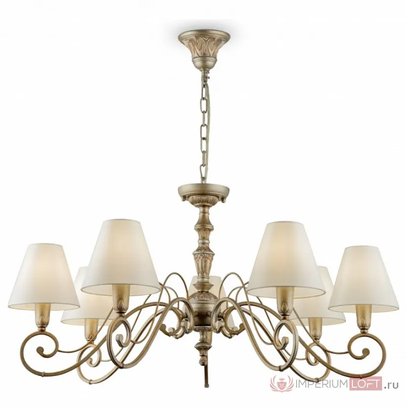 Подвесная люстра Lamp4You Provence 11 E3-07-H-LMP-O-25 Цвет арматуры золото Цвет плафонов белый от ImperiumLoft