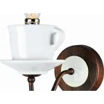 Светильник на штанге Arte Lamp Servizio A6483AP-1WH Цвет арматуры разноцветный Цвет плафонов зеленый