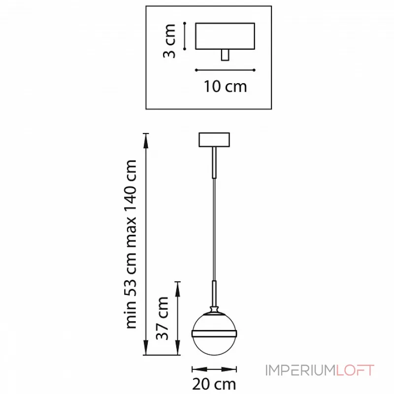 Подвесной светильник Lightstar Globo 813117 Подвесной светильник Lightstar Globo 813117