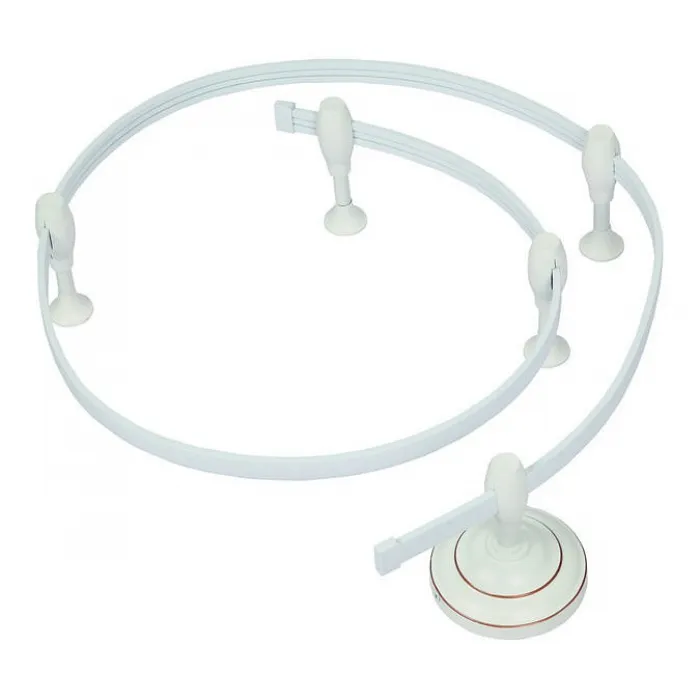 Трек гибкий  Arte Lamp Track Accessorise A520033 Цвет арматуры белый Цвет плафонов прозрачный от ImperiumLoft