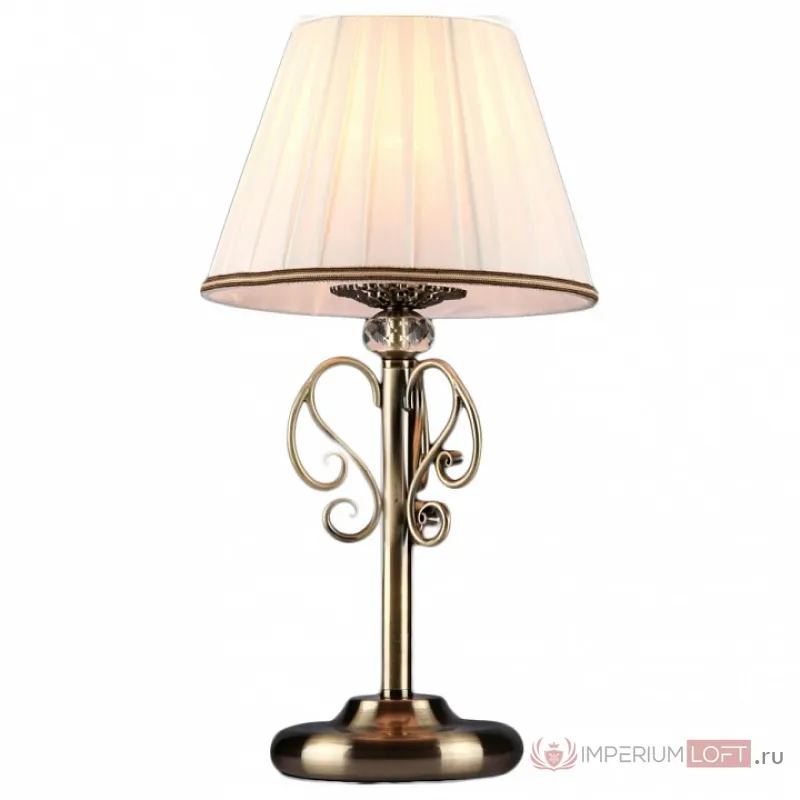 Настольная лампа декоративная Maytoni Vintage ARM420-22-R Цвет арматуры бронза Цвет плафонов белый от ImperiumLoft