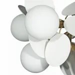 Подвесная люстра Loft it Matisse 10008/10 white Цвет арматуры золото Цвет плафонов белый от ImperiumLoft