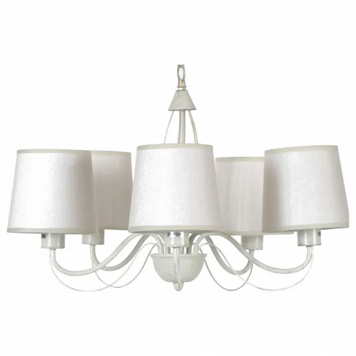 Подвесная люстра Arte Lamp Orlean A9310LM-5WG Цвет арматуры золото Цвет плафонов белый от ImperiumLoft