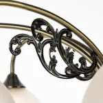 Люстра на штанге Arte Lamp Spica A3037PL-8AB Цвет арматуры Коричневый Цвет плафонов Белый от ImperiumLoft