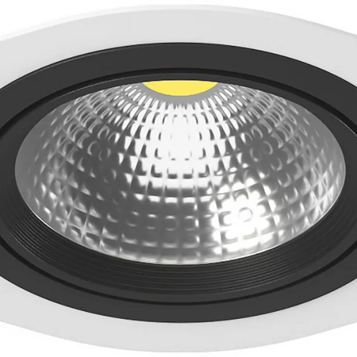Встраиваемый светильник Lightstar Intero 111 i936060706 Цвет арматуры черно-белый от ImperiumLoft