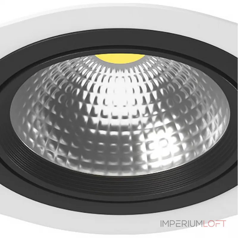 Встраиваемый светильник Lightstar Intero 111 i936060706 Цвет арматуры черно-белый