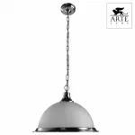 Подвесной светильник Arte Lamp American Diner A9366SP-1SS Цвет арматуры серебро Цвет плафонов прозрачный от ImperiumLoft