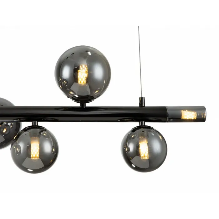 Подвесной светильник Indigo Canto 11026/8PL Black от ImperiumLoft