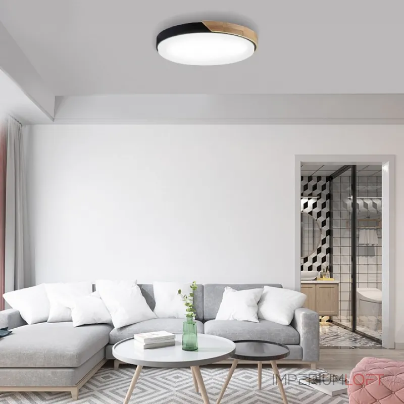 Накладной светильник Hiper Wood H822-9 Цвет плафонов белый