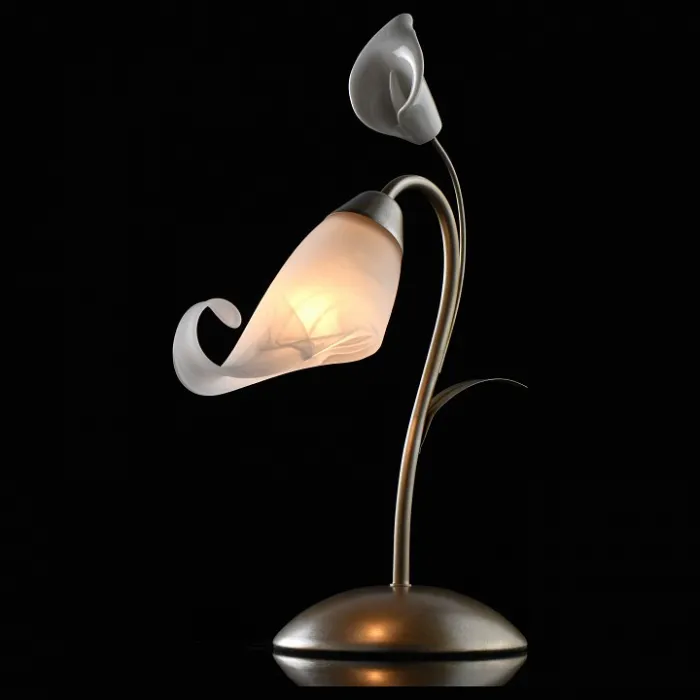Настольная лампа декоративная MW-Light Восторг 19 242037301 Цвет плафонов белый Цвет арматуры латунь от ImperiumLoft
