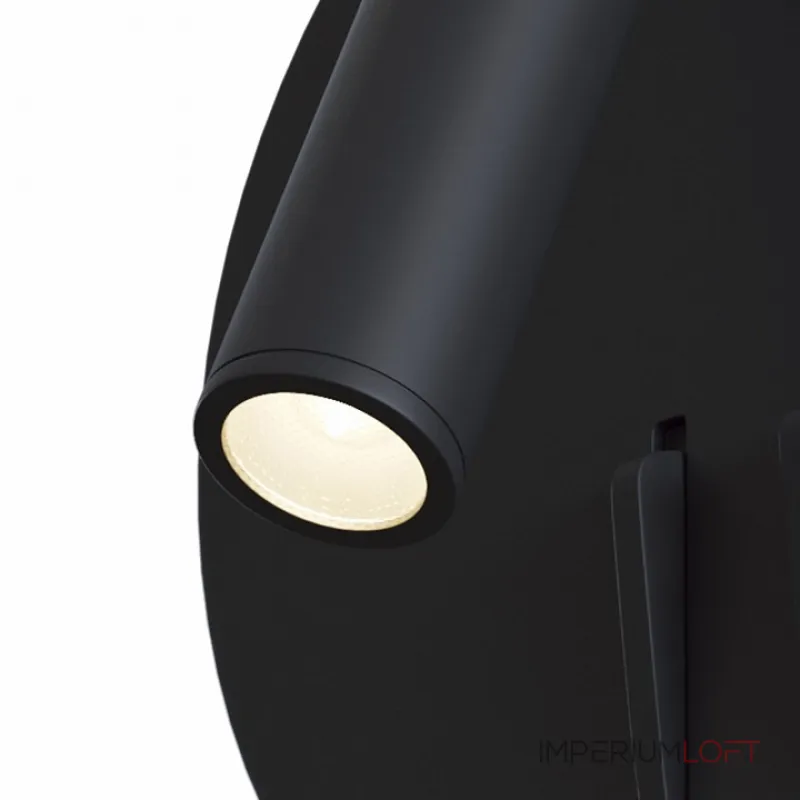 Бра Maytoni Ios 176 C176-WL-01-6W-B Цвет арматуры черный Цвет плафонов черный