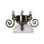 Подвесная люстра Arte Lamp Victoriana A3191LM-3AB Цвет арматуры бронза Цвет плафонов белый от ImperiumLoft