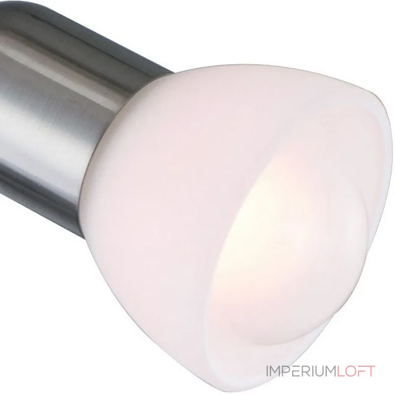 Бра Arte Lamp Falena A3116AP-1SS Цвет арматуры серебро Цвет плафонов белый