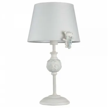 Настольная лампа декоративная Maytoni Laurie ARM033-11-BL Цвет арматуры белый Цвет плафонов белый