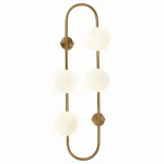 Бра ST-Luce Vera SL1149.301.04 Цвет плафонов белый Цвет арматуры латунь