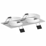 Встраиваемый светильник Ambrella Diy Spot 1 C7635 SWH белый песок 180*92*H25mm MR16 GU5.3 Цвет арматуры белый