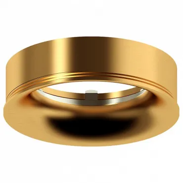 Рамка на 1 светильник Ambrella N701 N7014 PYG золото желтое полированное D70*H20mm Out2mm MR16 Цвет арматуры золото