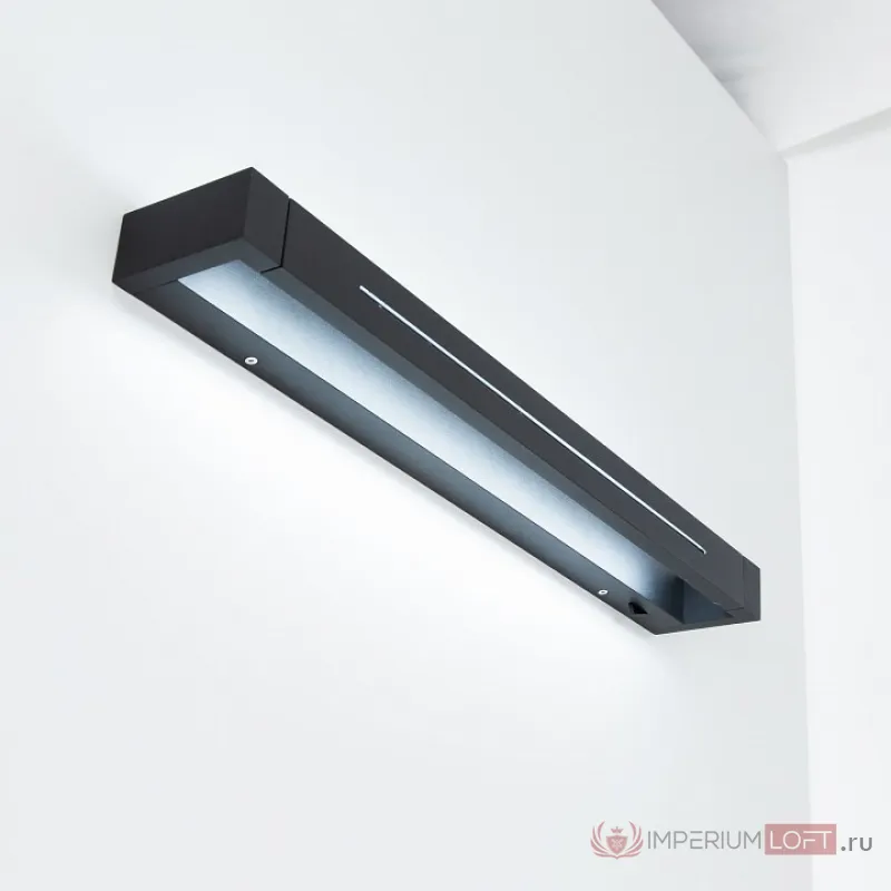 Подсветка для зеркала Citilux Визор CL708261N Цвет арматуры черный Цвет плафонов белый от ImperiumLoft