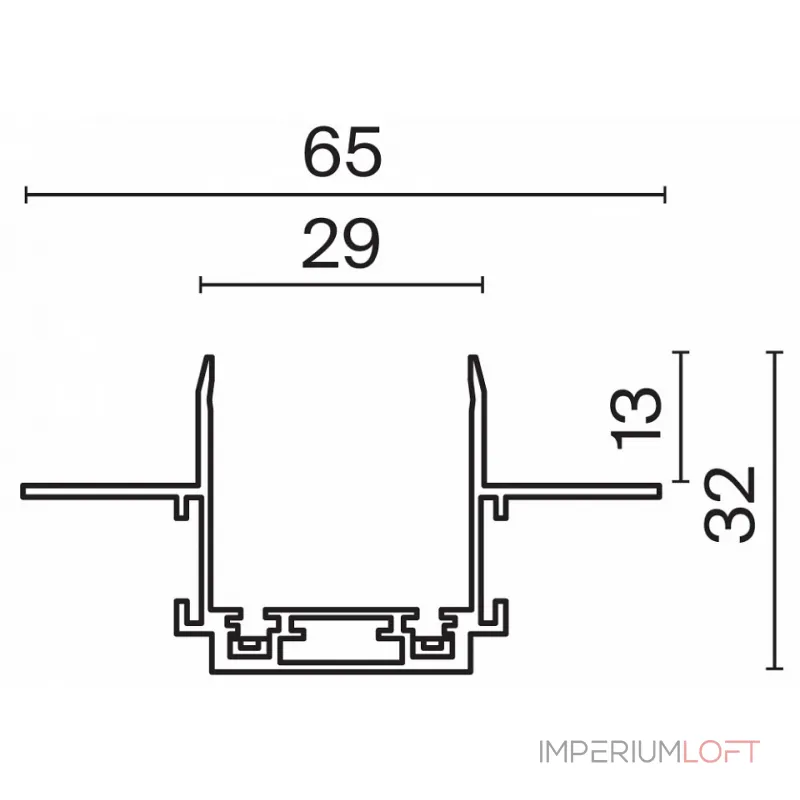 Трек встраиваемый Maytoni Busbar trunkings Radity TRA084MP-12B