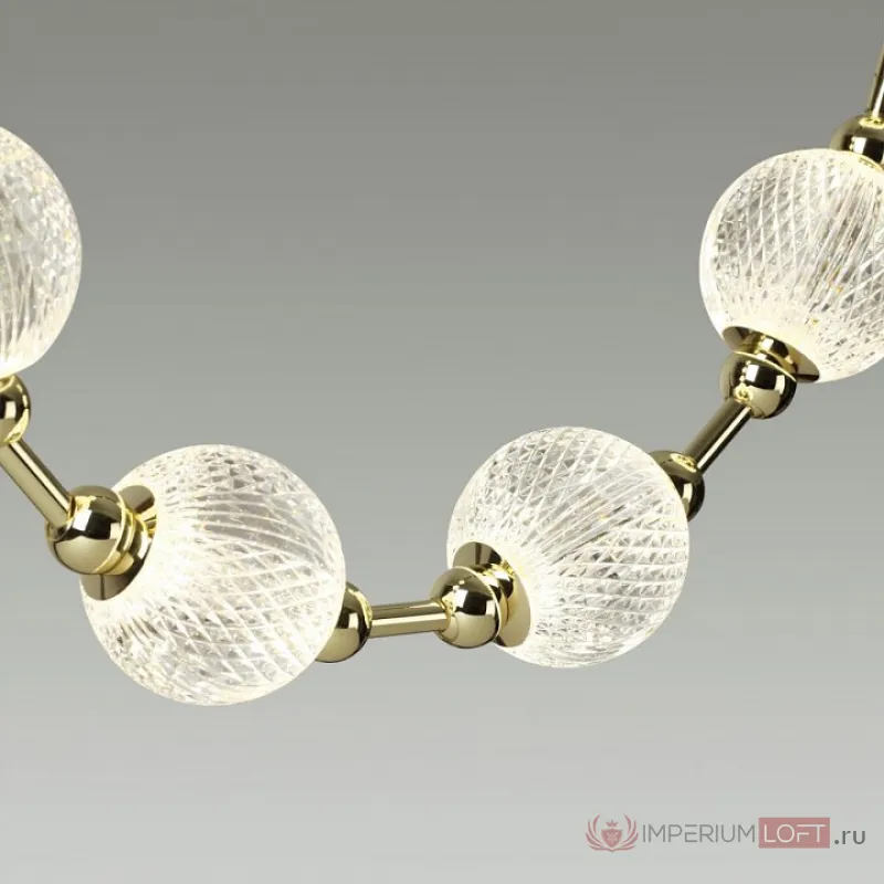Бра Odeon Light Crystal 1 5008/25WL от ImperiumLoft